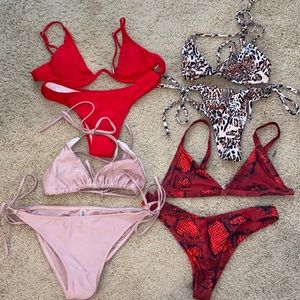 Shein and zaful bikini bundle size small and medium